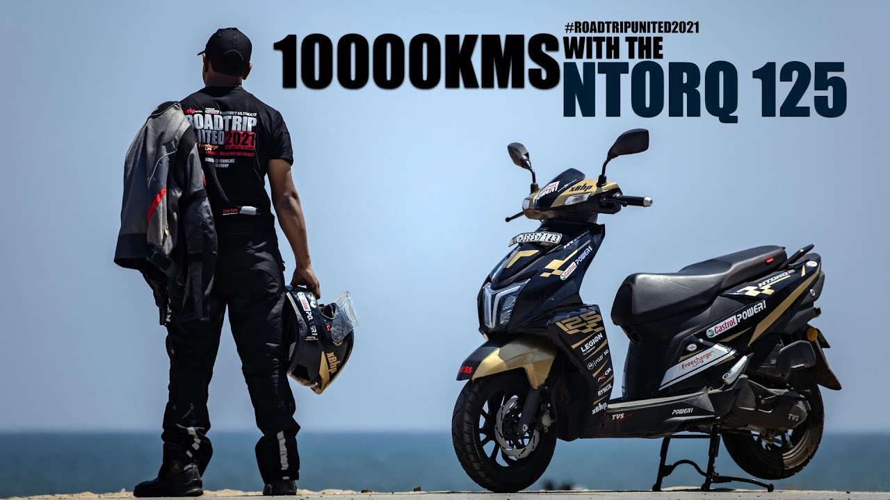 10000 KMS with the TVS Ntorq 125!