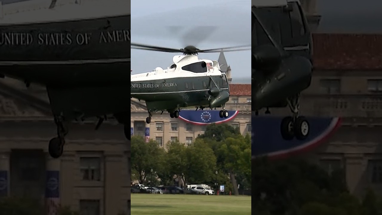 Marine One radio issue while Trump onboard causes concern