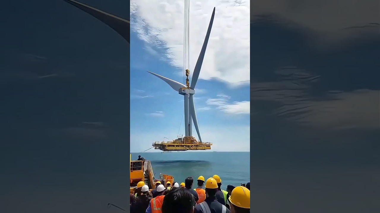 World Biggest Wind Turbine #dailylearningfacts #shortsvideo