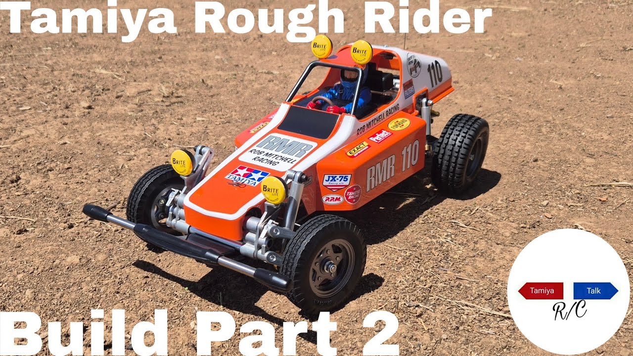 Tamiya Rough Rider Re-release Build Part 2; Paint and Decals.