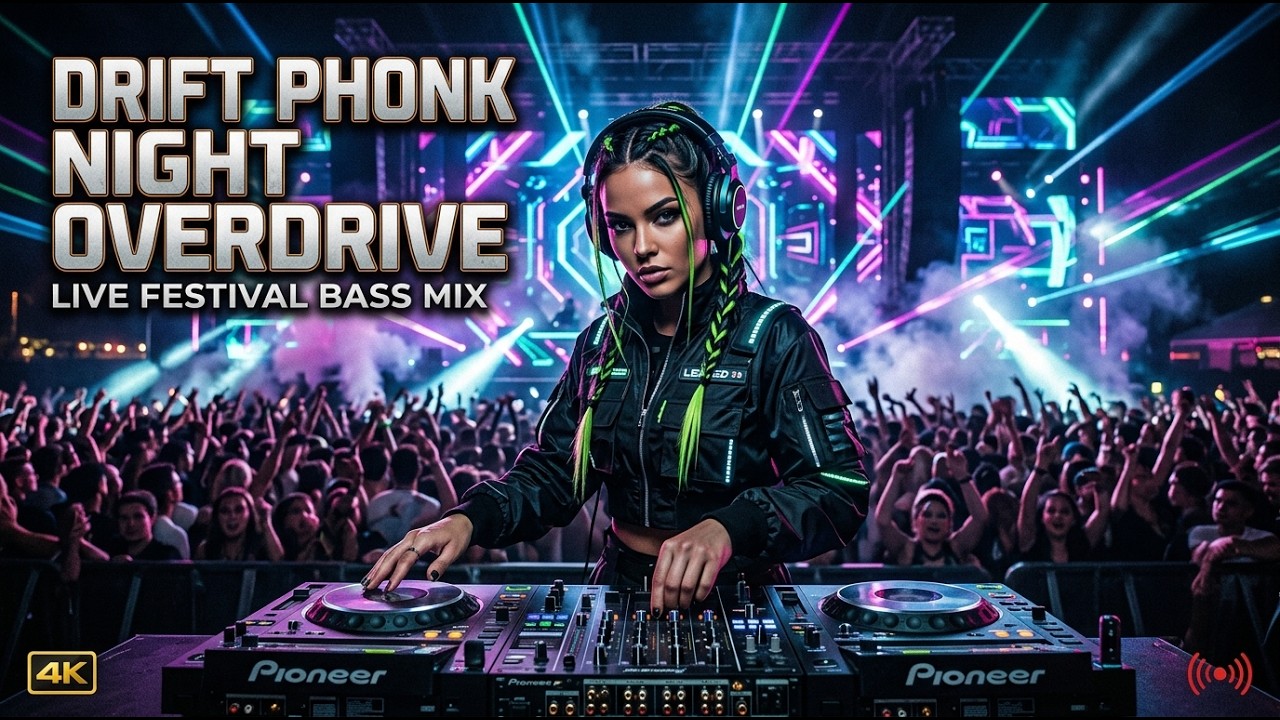 Aggressive Drift Phonk x Tech Trance 2026 — Festival Control | AIXDIO