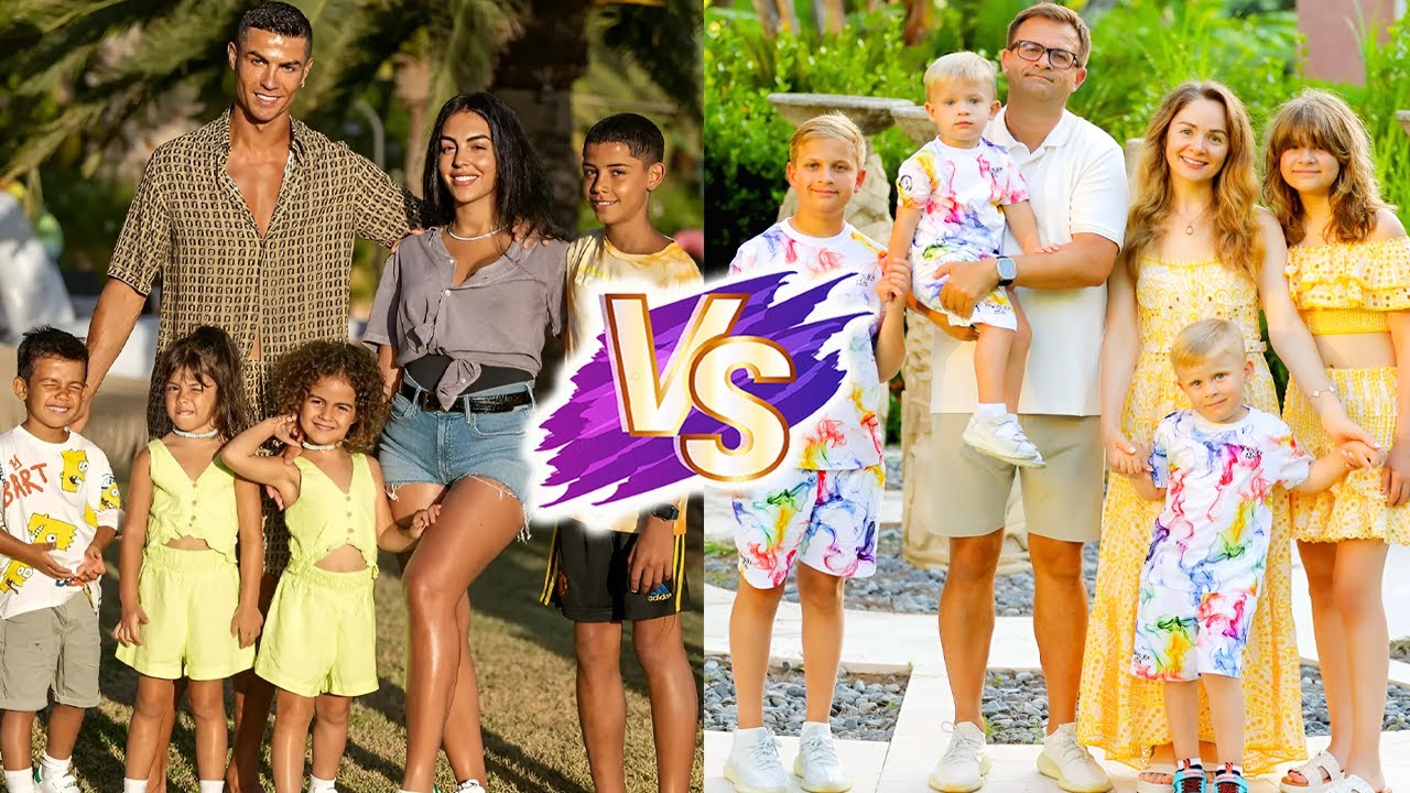 Diana and Roma's Family VS Cristiano Ronaldo's Family Natural Transformation 🌟 2025 | From 0 To Now