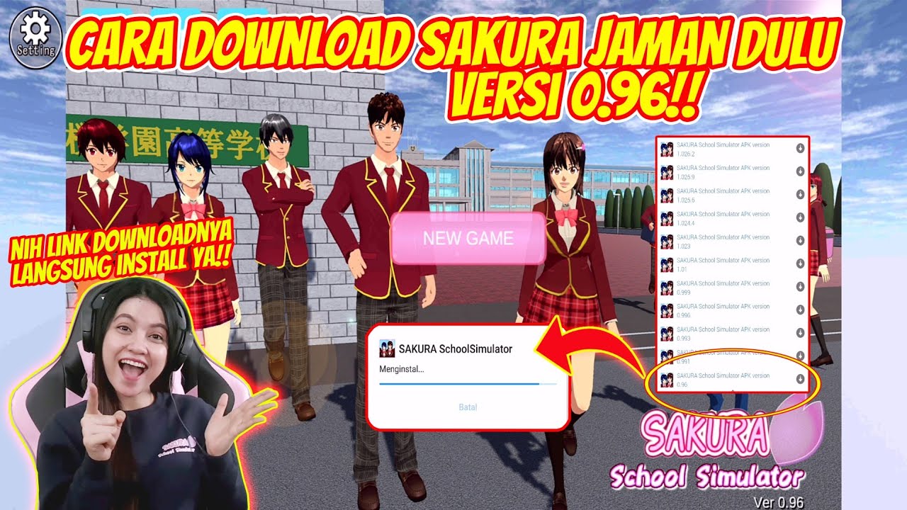 HOW TO/TUTORIAL DOWNLOAD & INSTALL SAKURA OLD TIME VERSION 0.96!! FREE LINK HERE!! SAKURA - PART 245