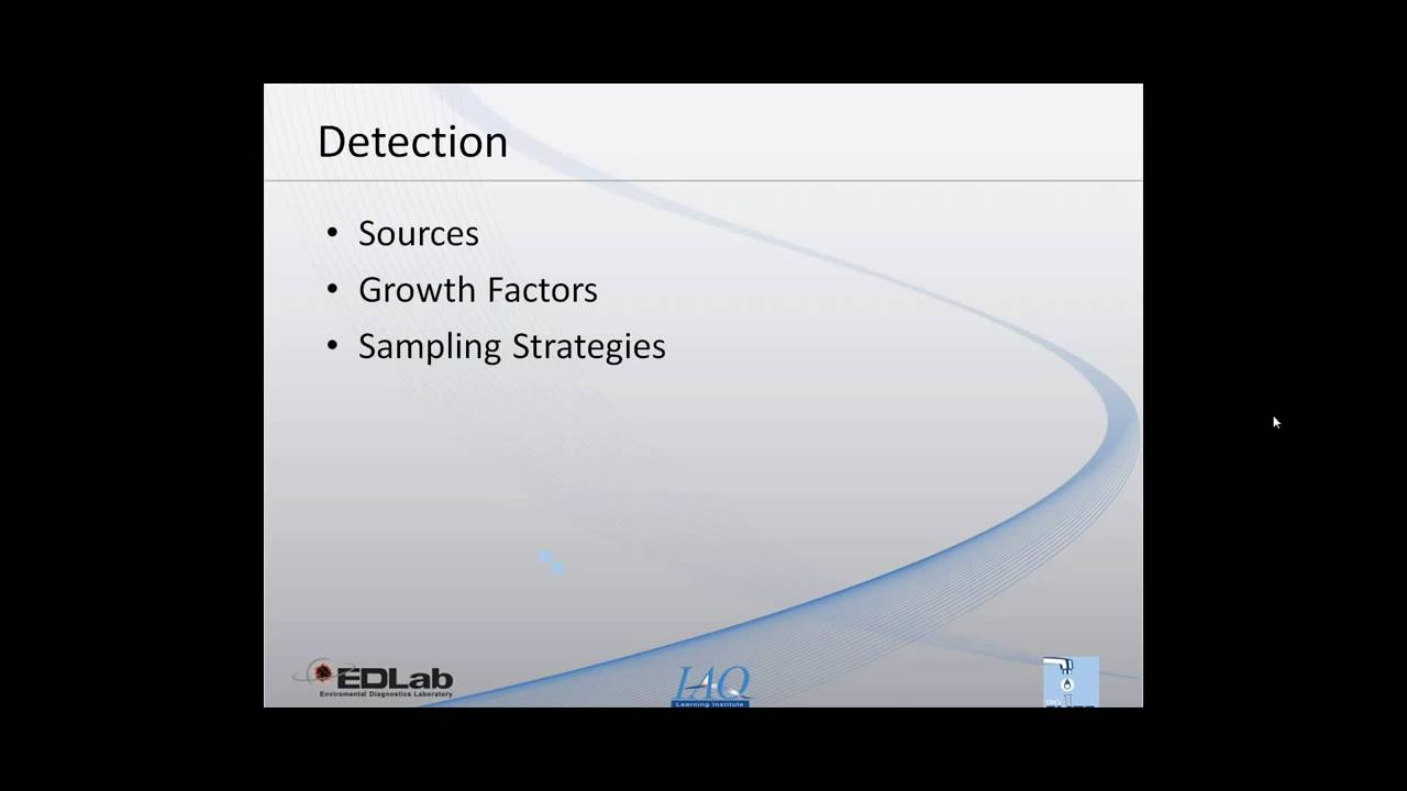 Indoor Air Quality Learning Institute Legionella Presentation