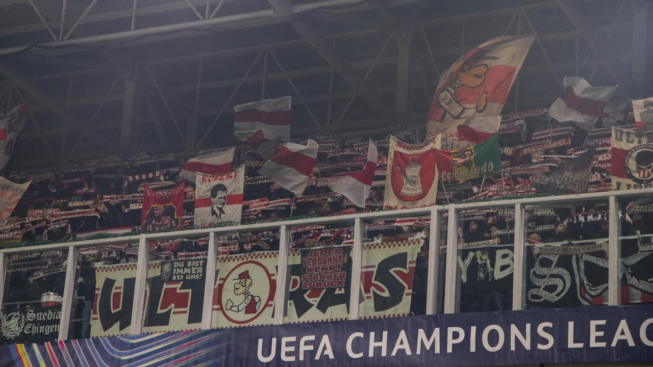 Slovan Bratislava 1:3 VfB Stuttgart 21.01.2025 (Support Ultras)