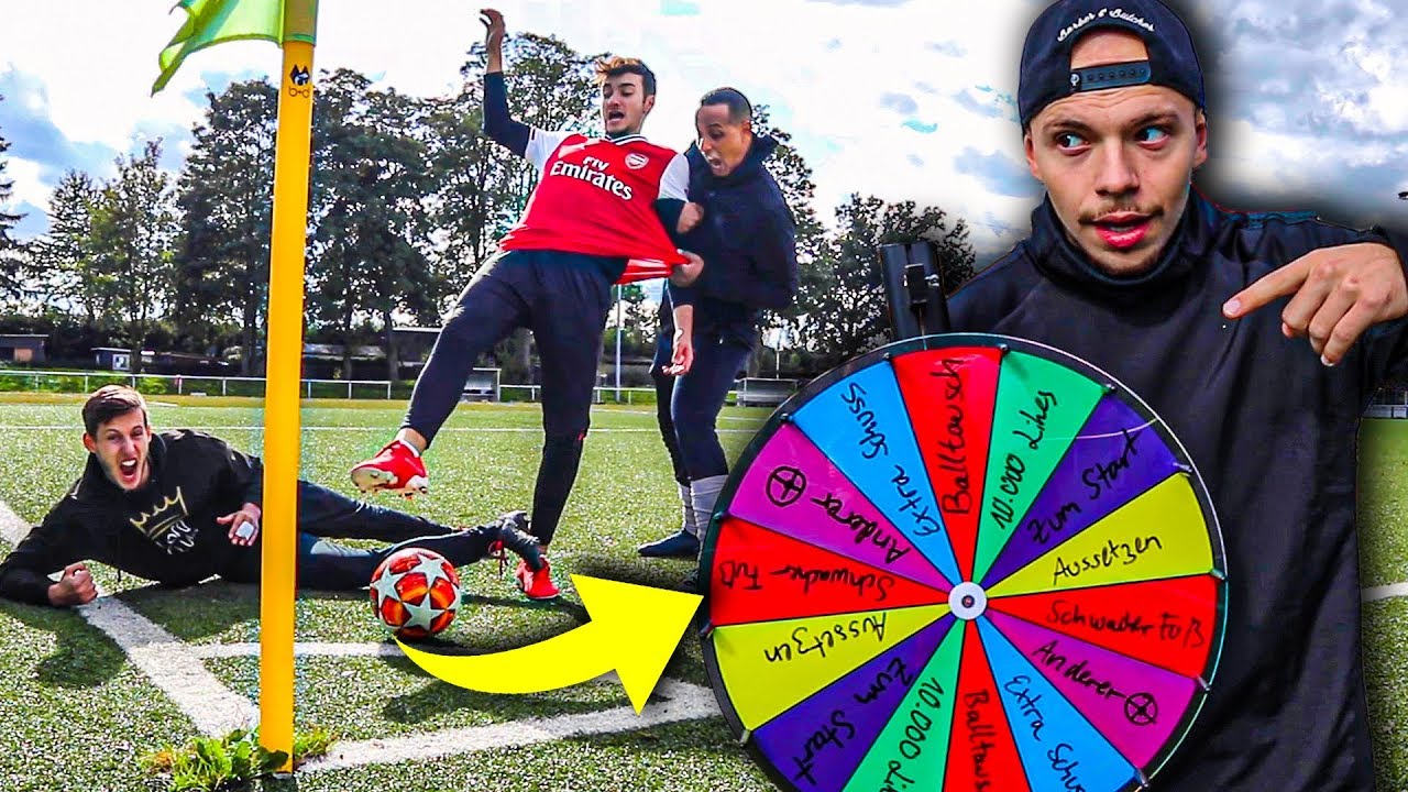 UNM&Ouml;GLICHE GL&Uuml;CKSRAD FU&szlig;BALL GOLF CHALLENGE