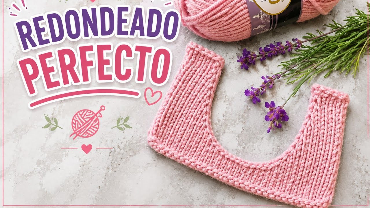 Como Tejer Un CUELLO REDONDO PERFECTO/Tejiendoconleonardo