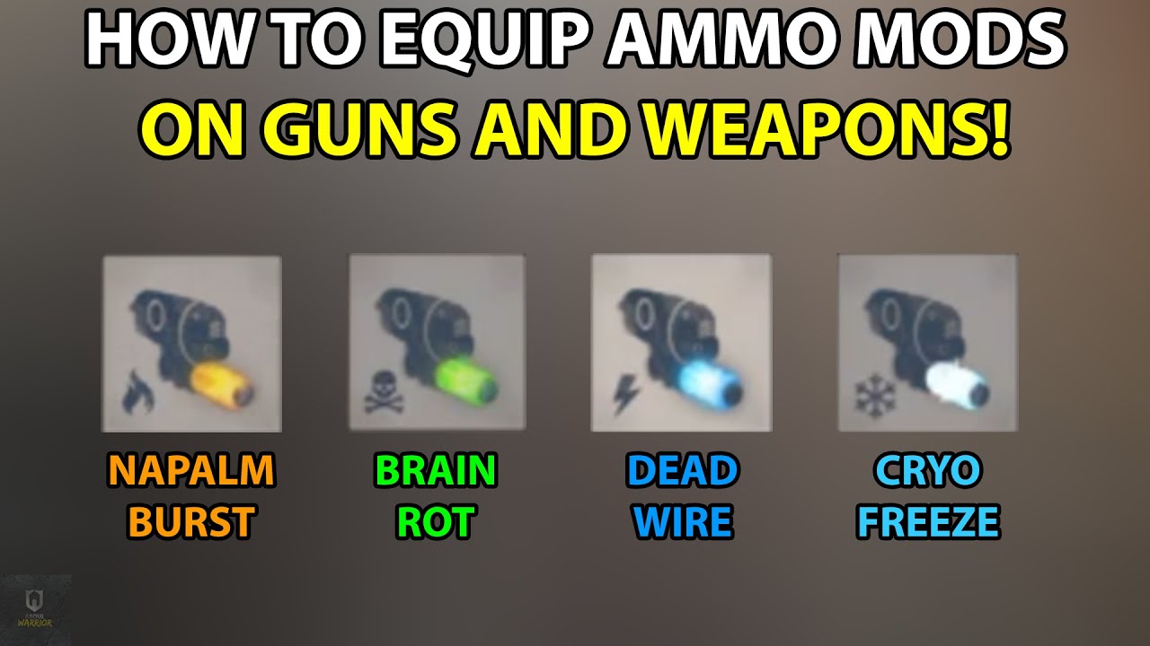 How To Equip Ammo Mods On Guns and Weapons (Cold War Zombies)