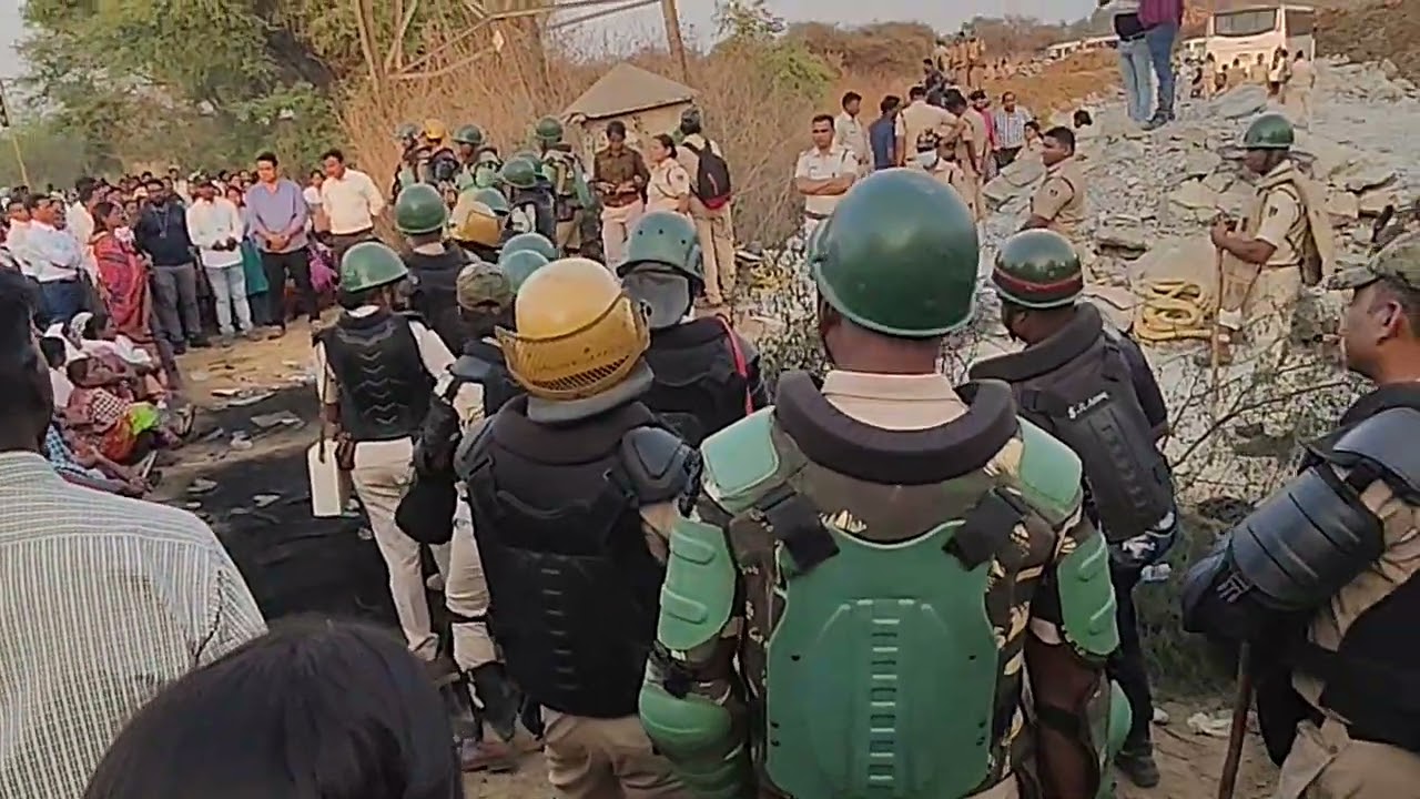 Illegal Adivasi land acquisition, Lanjiberna 25/2/26