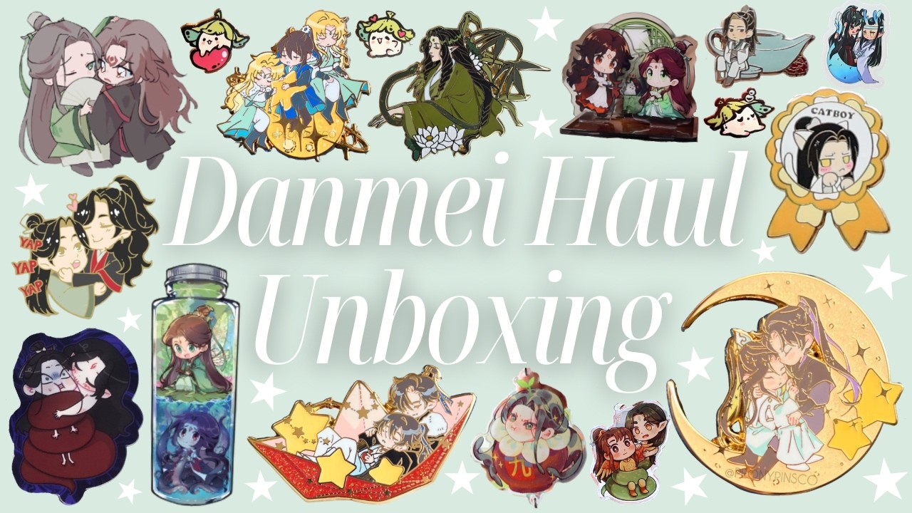 Danmei Haul Unboxing Compilation ep5 | SVSSS, 2ha, MDZS, TGCF