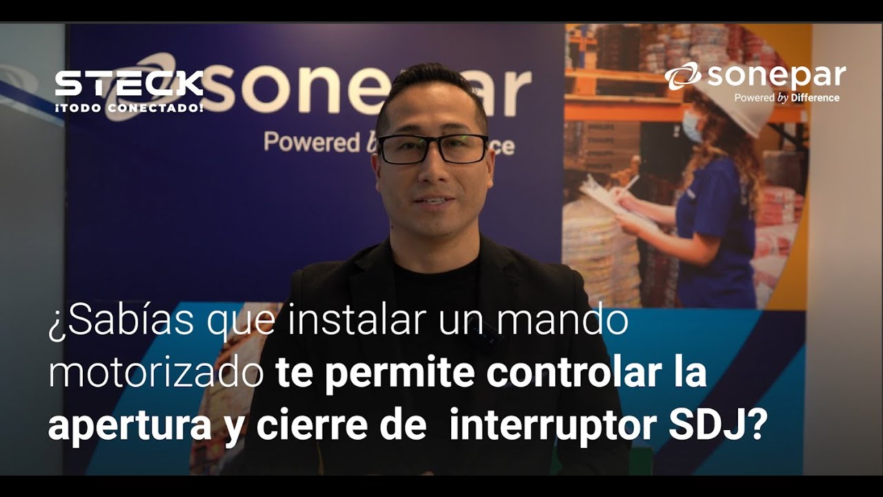 Control de interruptores con mando motorizado
