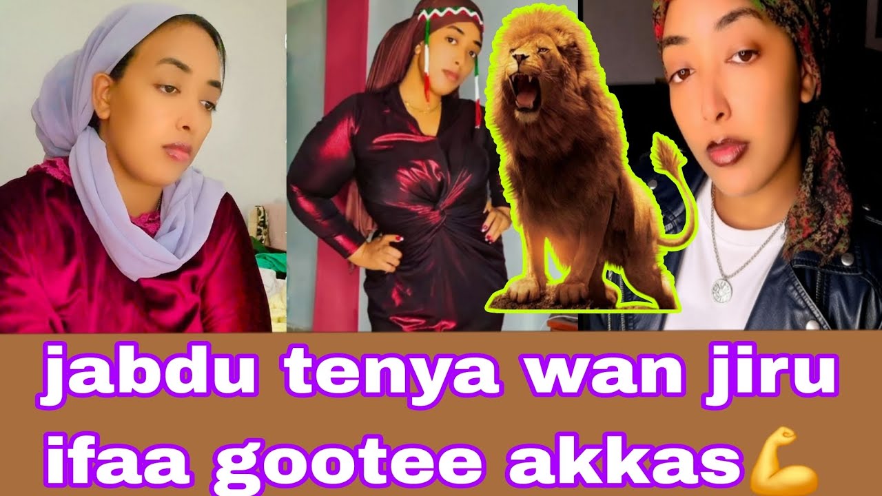 Jabduut tenyaa haatiif axee waan jiru ifaa goote 