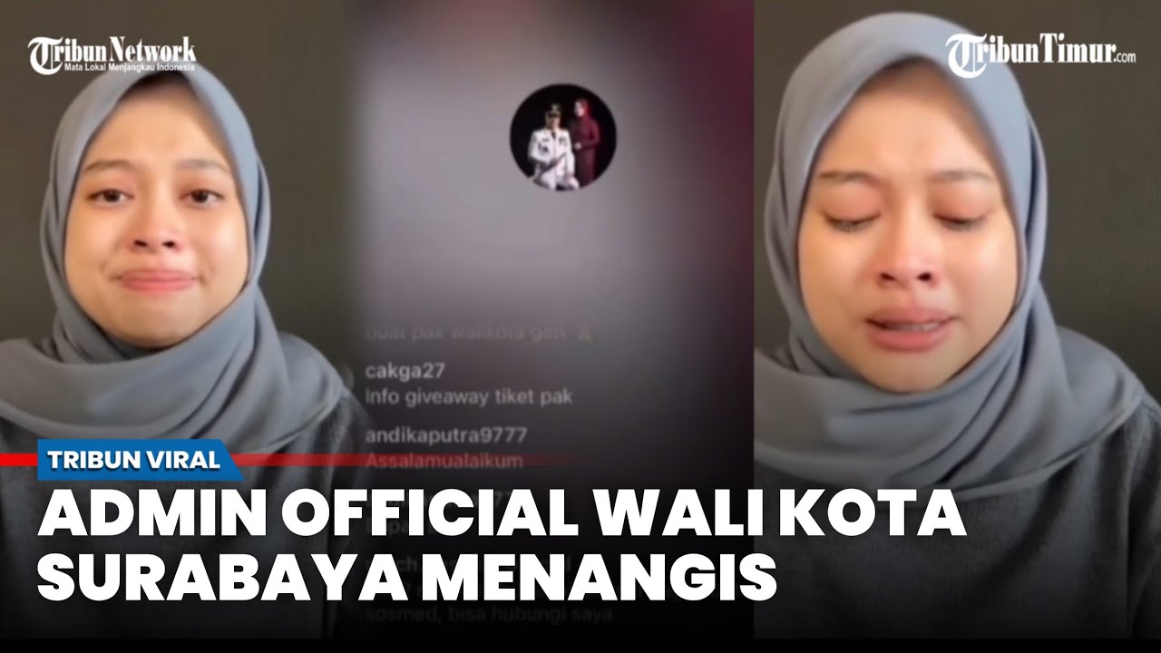 Admin Medsos Wali Kota Surabaya Bocor Live Instagram, Kini Tampakkan Wajahnya dan Minta Maaf