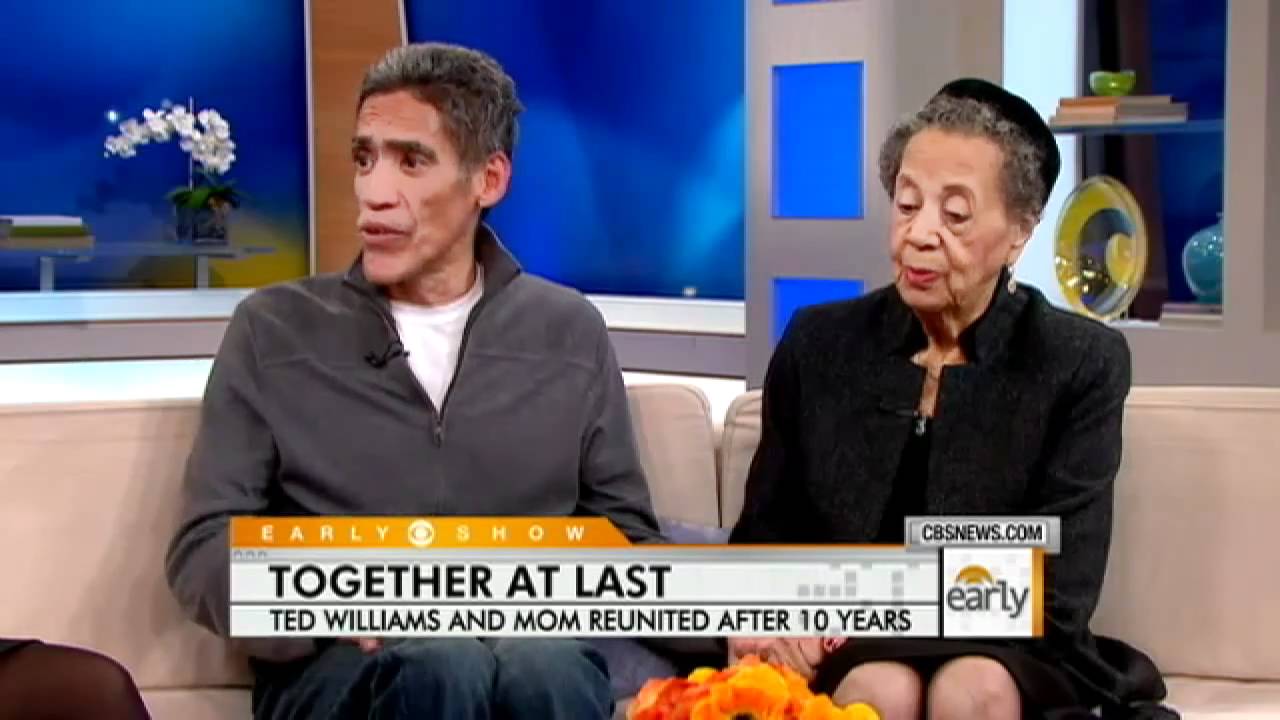 Ted Williams and Mom Hopeful