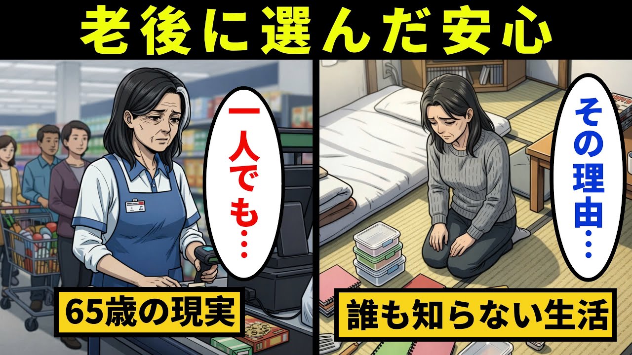 【漫画】誰にも知られていない65歳・敏子さんのリアルな生活。お金より安心を大切にしていた理由【メンタル闇ネタ】