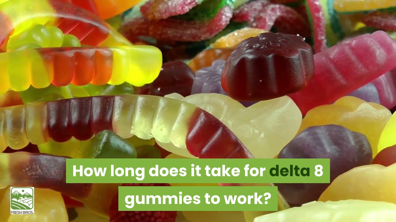 Delta 8 Gummies - Vegan D8 Gummies 10mg & 25mg - 20 Count Delta 8 THC Gummies