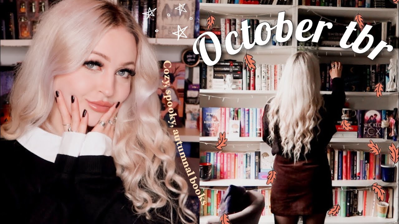 A big & spooky October T B R 🎃 dark academia, horror, cozy romance, witches + more 🍂🕯