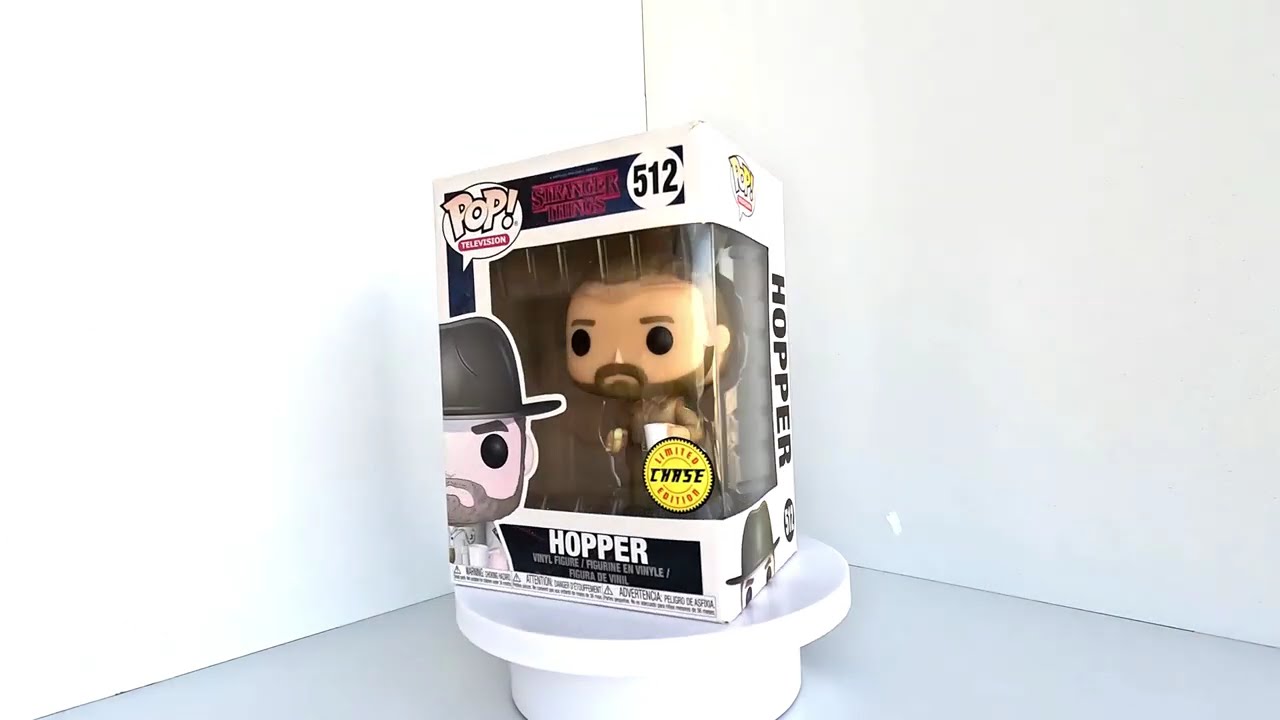512 Hopper Chase Unboxing | Stranger Things Rare Collectible Funko POP Chase