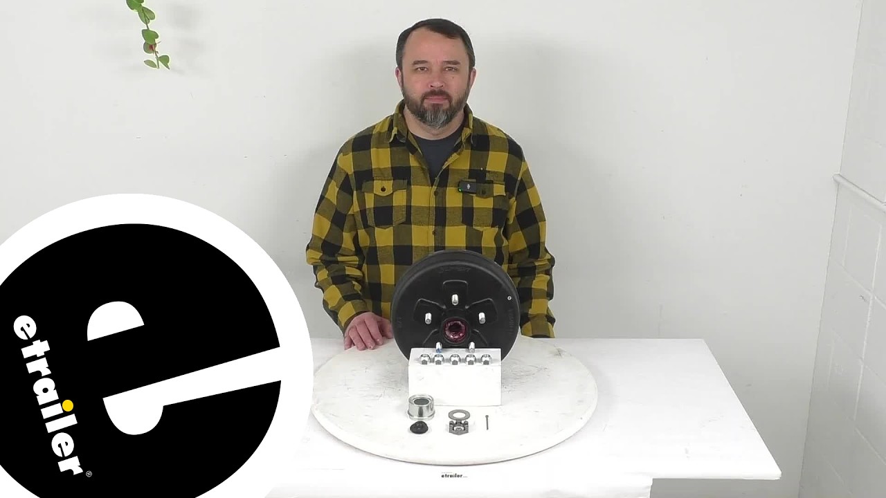 Review of Lippert Trailer Hubs and Drums - Brake Drum And Hub Kit 10 Inch 3500 LBS - LC72DX