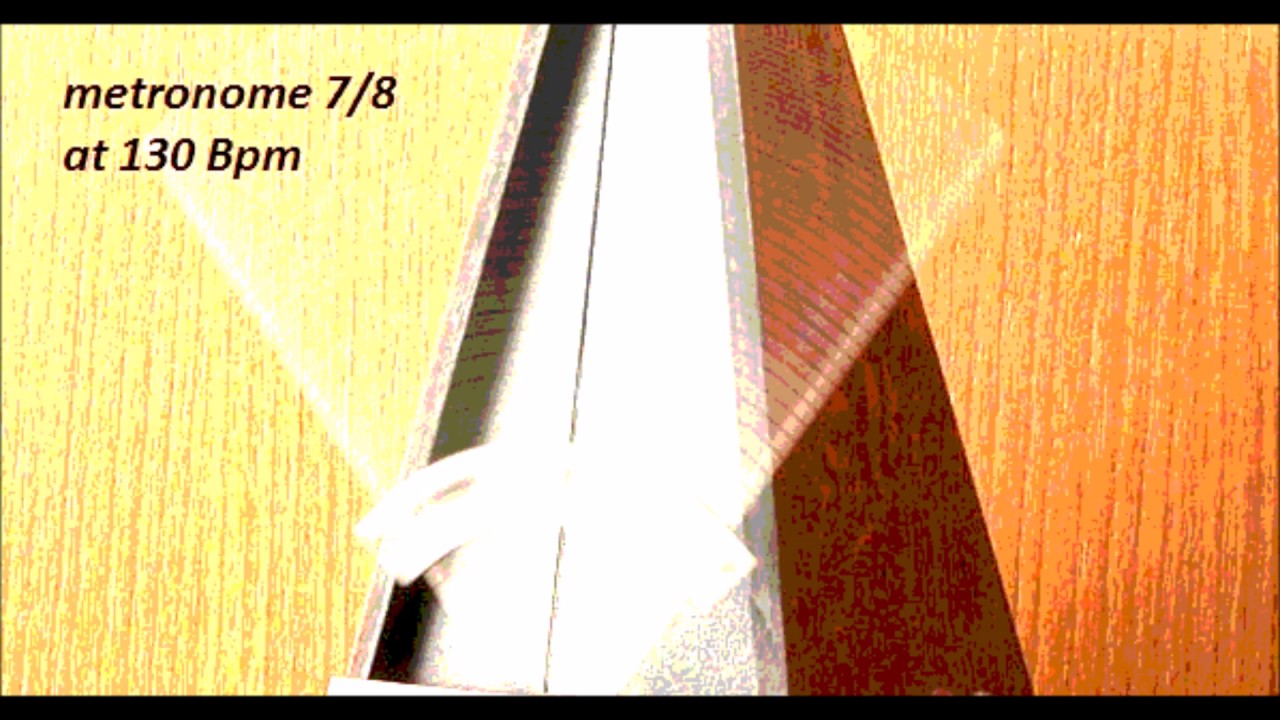 metronome 7/8 at 130 Bpm