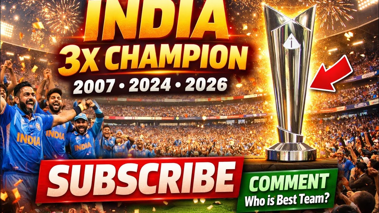 Can you guess the 2026 Winner? 🤔 T20 World Cup History #t20worldcup #cricket #ipl2026 #cricketlover