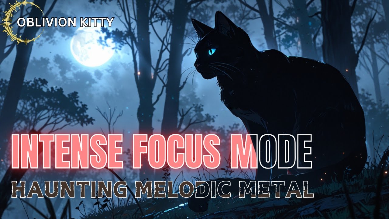 Dark & Melodic Instrumental Metal for Intense Focus | Best Music for Studying, Coding & Gaming