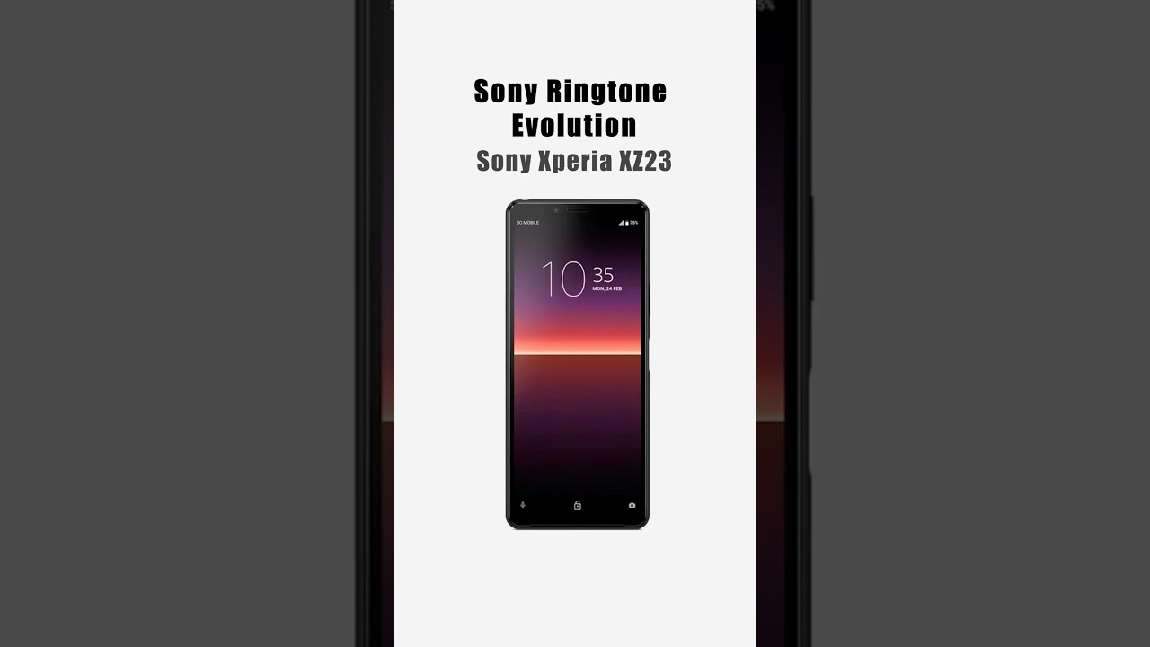 Sony Ringtone Evolution