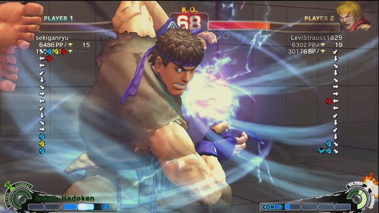 Sekiganryu (Ryu) vs LeviStrauss1829 (Ken) - AE 2012 Matches *1080p*
