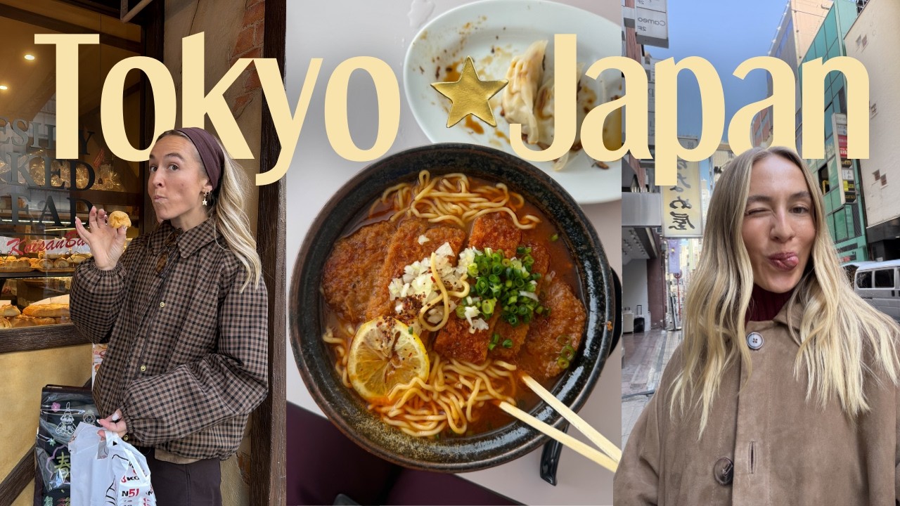 5 DAYS IN TOKYO | food, shopping & matcha 🇯🇵⭐️🍓🍥!!!