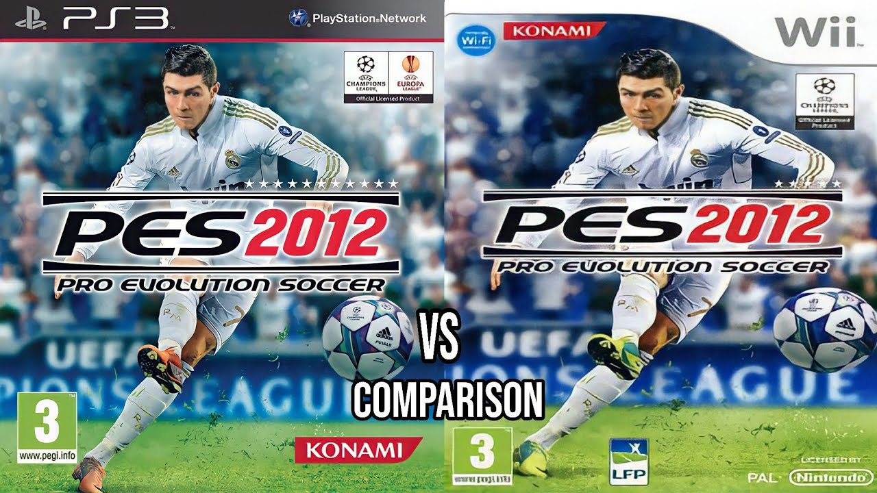 PES 2012 PS3 Vs Nintendo Wii