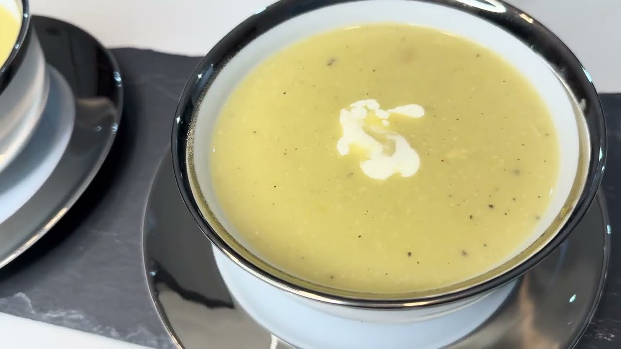 شوربة البورو (الكراث)ساهلة ماهلة ولذيذة وجديها لعائلتك في هذا البرد