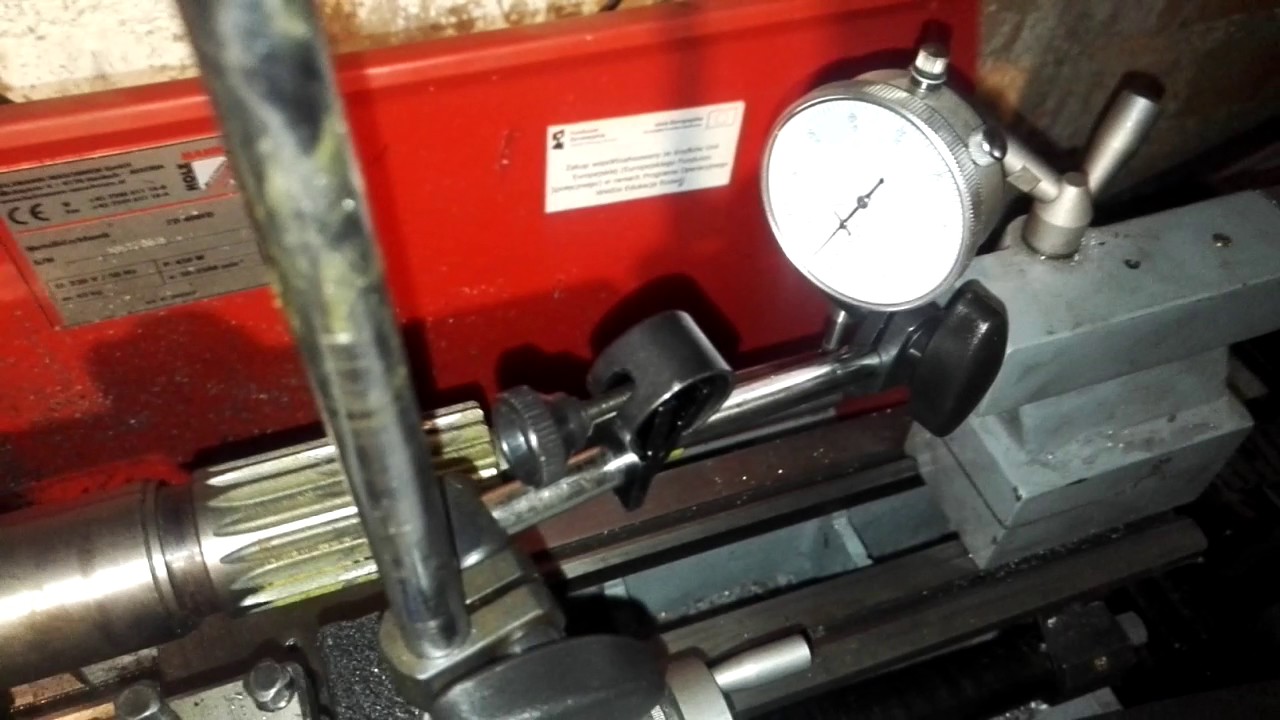 Centrowanie walka frezarki