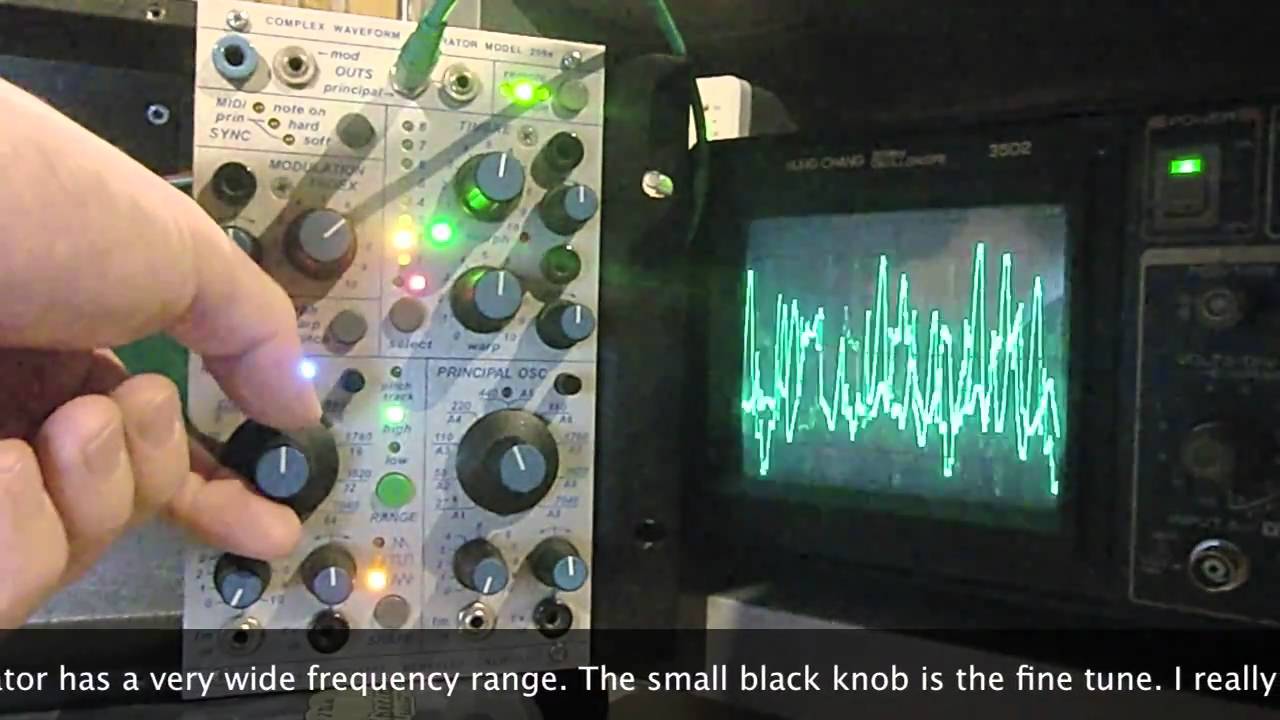 48 Buchla 259e Complex Waveform Generator Scoped
