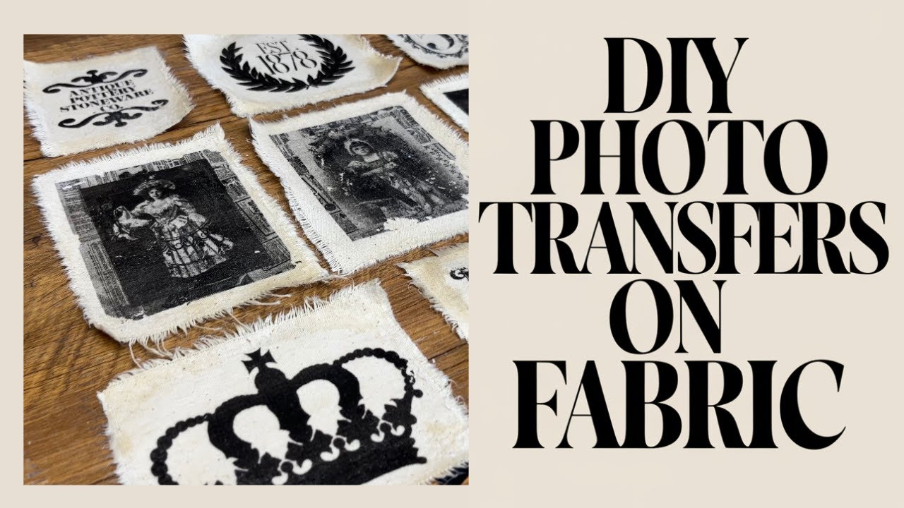Turn ANY PHOTO into Fabric Art! EASY Transfer Tutorial!