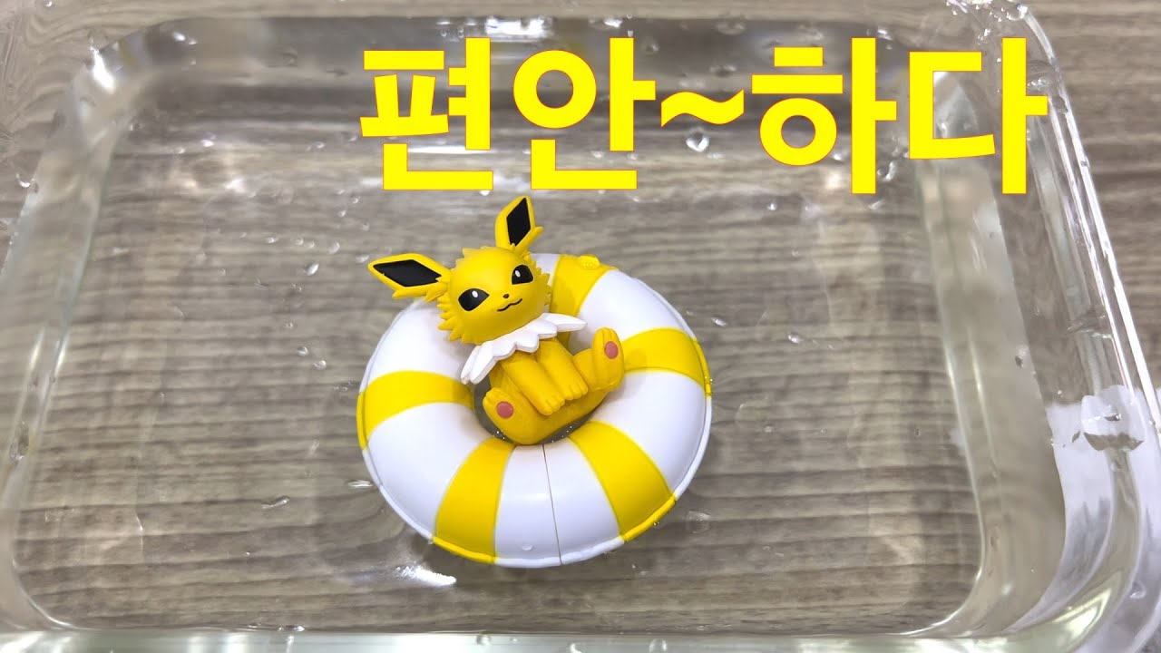포켓몬스터 둥둥튜브 콜렉션4 역시 이브이!!!!!!