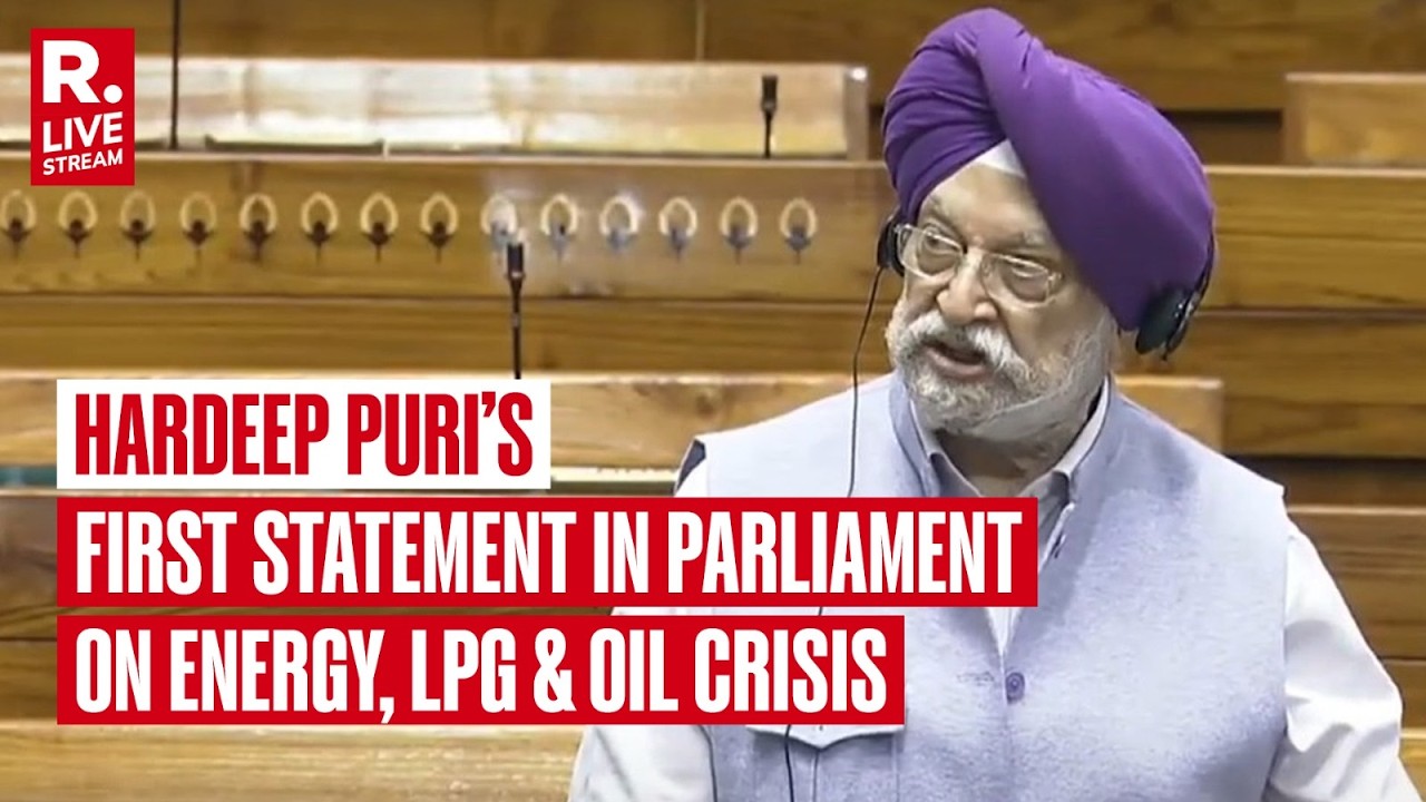 Hardeep Puri’s BIG Statement In Parliament On Oil & LPG Crisis | India Gets Safe Passage In Hormuz
