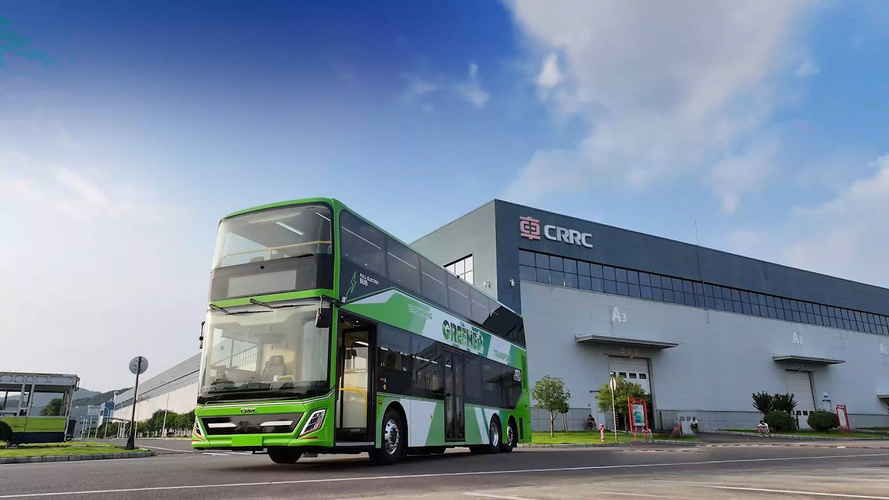 ED12 | CRRC’s All-Electric Double-Decker Bus for Smarter, Greener Cities