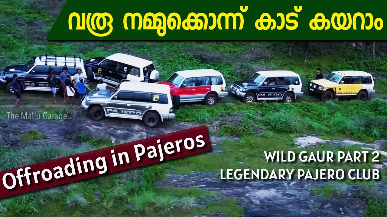 Pajero Offroad | പജീറോകൾ കാട് കയറിയപ്പോൾ- കാന്തല്ലൂരിലെ ഒരു ഓഫ്‌റോഡ് Part 2 | Pajero Offroad