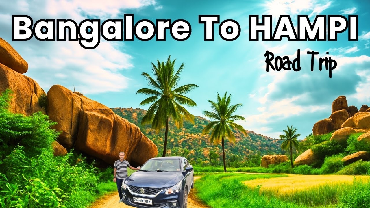 🚘 Bangalore to Hampi by Road | Hampi Road Trip | How To Reach Hampi | Hampi Trip | Hampi Vlog