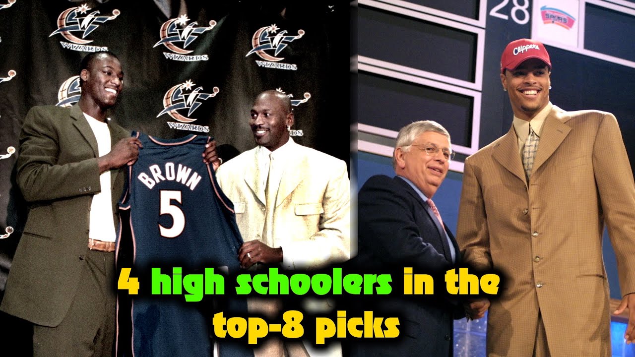 Meet The 2001 NBA Draft Class: The Year of the High Schooler