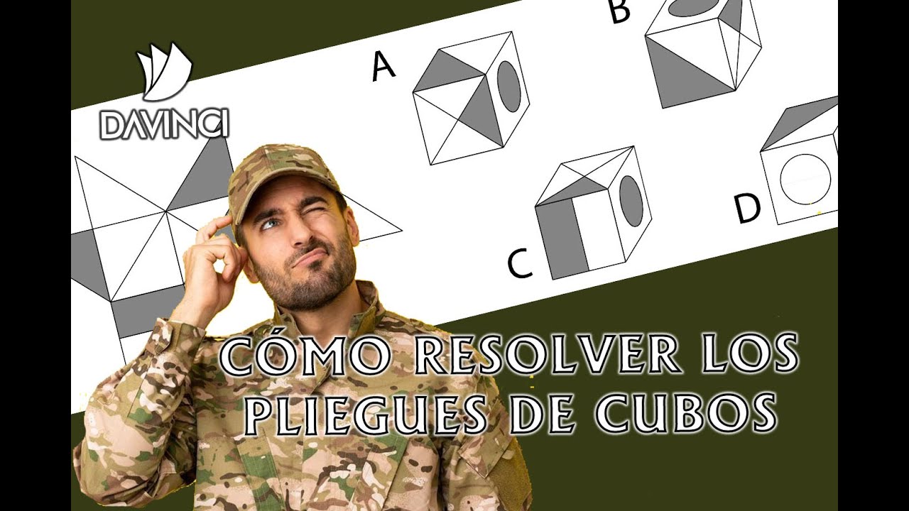 PSICOTÉCNICOS ESPACIAL - cómo resolver cubos.