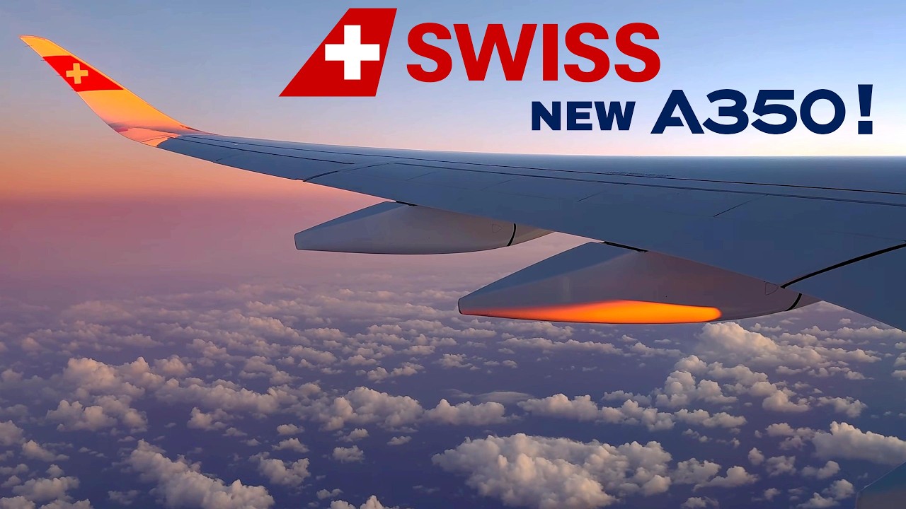 SWISS First Airbus A350 ! 🇺🇸 Boston - Zurich 🇨🇭 [FULL FLIGHT REPORT] Economy Class