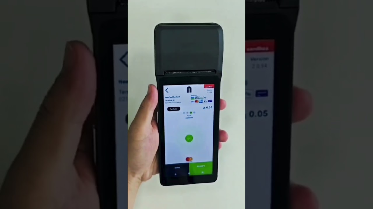 Targetpoint's handheld pos--Q7. #pointofsales  #nfc #printer #scanner #androidpos #retail