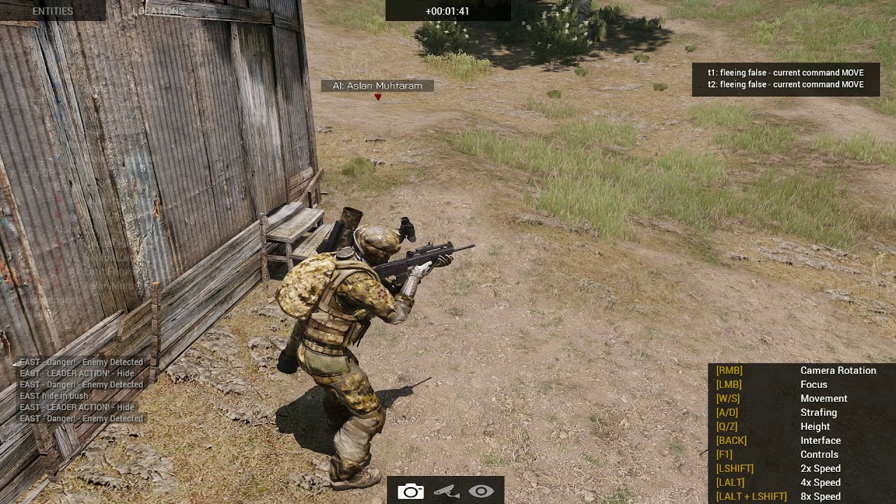 Arma3 LAMBS danger fsm Follow-up on flight and fleeing