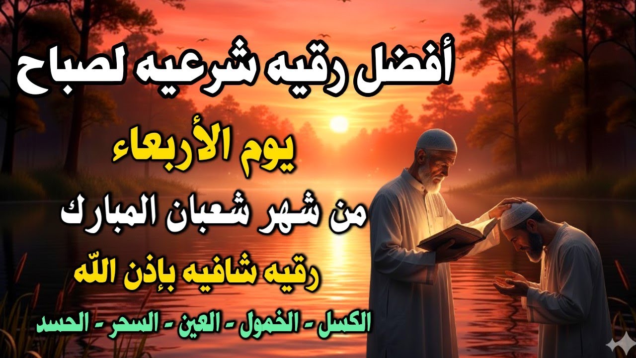 أفضل رقية شرعية في صباح يوم الاربعاء _9 من شهر شعبان _ لرد كيد الشياطين و حفظ و تحصين البيت