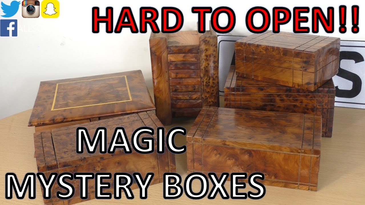 HARD To Open Mystery Boxes From Morocco!! You Will NEVER Guess On How To Open These!!!