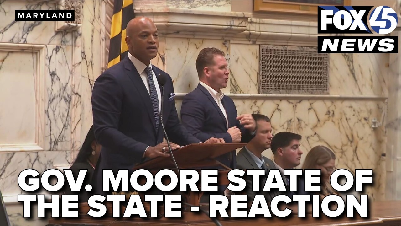 State of the State: Moore blames Washington, GOP says Maryland needs leadership
