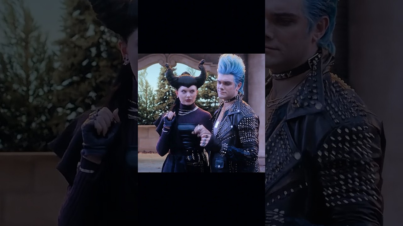hades & maleficent - descendants the rise of red #descendants #descendants4 #riseofred 💙💜