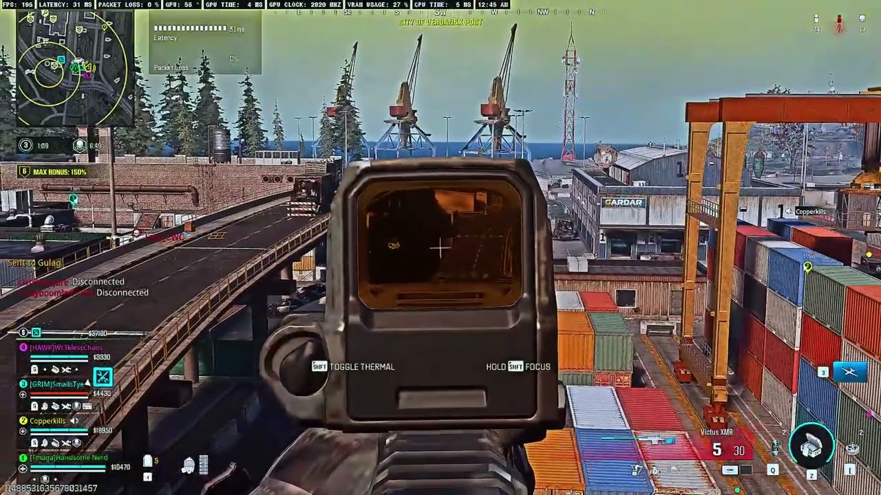 BO6 WZ Casual Win with Wr3ck Copper and Smalls 23 kills Oct 26 2025 theres no fn way XD