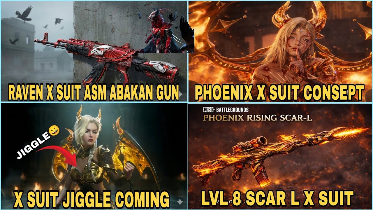 BLOOD RAVEN X SUIT ASM ABAKAN GUN COMING? l🔥l NEXT X SUIT CONSEPT l😍🔥l PHOENIXTRA X SUIT 